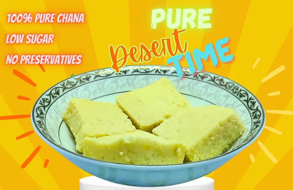 ১০০% ছানার মিষ্টি (100% Pure Chana)