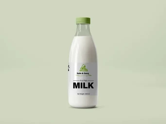 Full Cream Pure Cow Milk (পূর্ণ ননিযুক্ত গরুর দুধ) Bottle